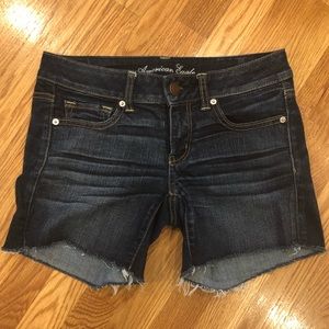 America Eagle cutoff jean shorts